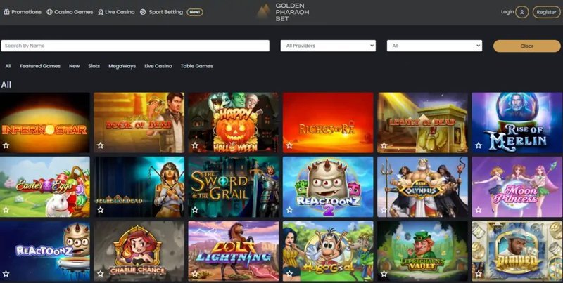 Experience the Royal Treatment at Golden Pharaoh Casino in the UK - overview
